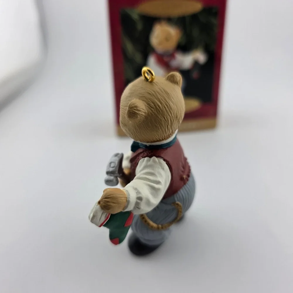 Hallmark Keepsake Papa Bearinger Ornament 1993‎ 1st Series w Box